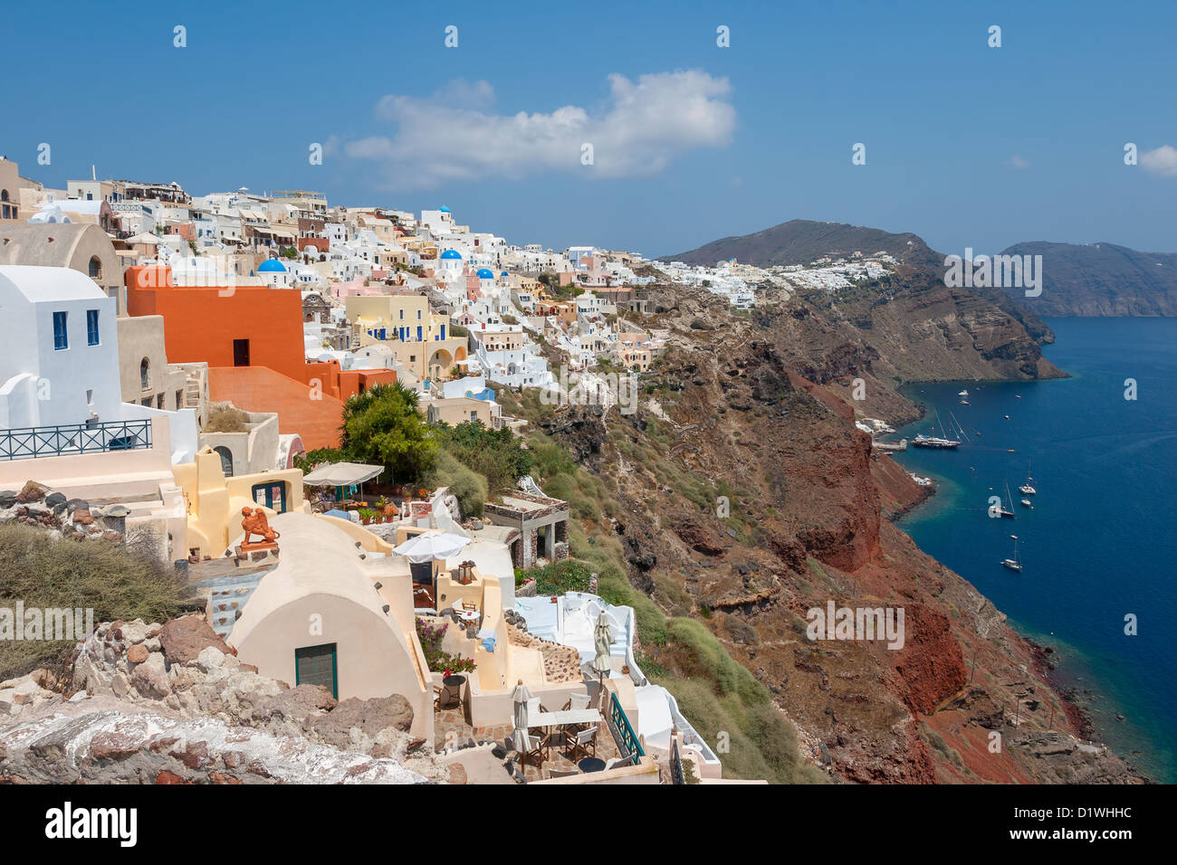 Santorini island. Greece Stock Photo Alamy