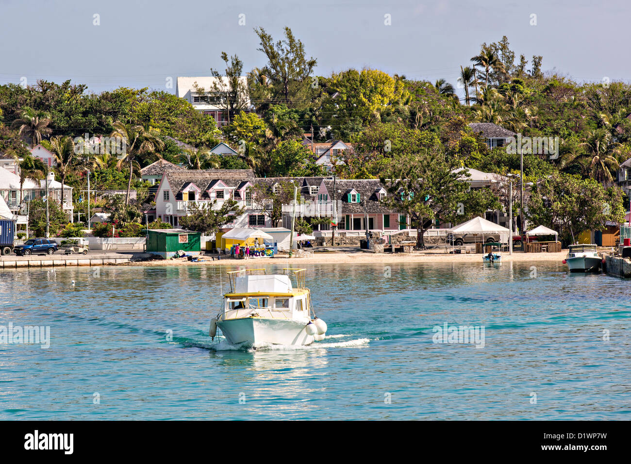 Dunmore Town, Harbour Island, The Bahamas Stock Photo Alamy