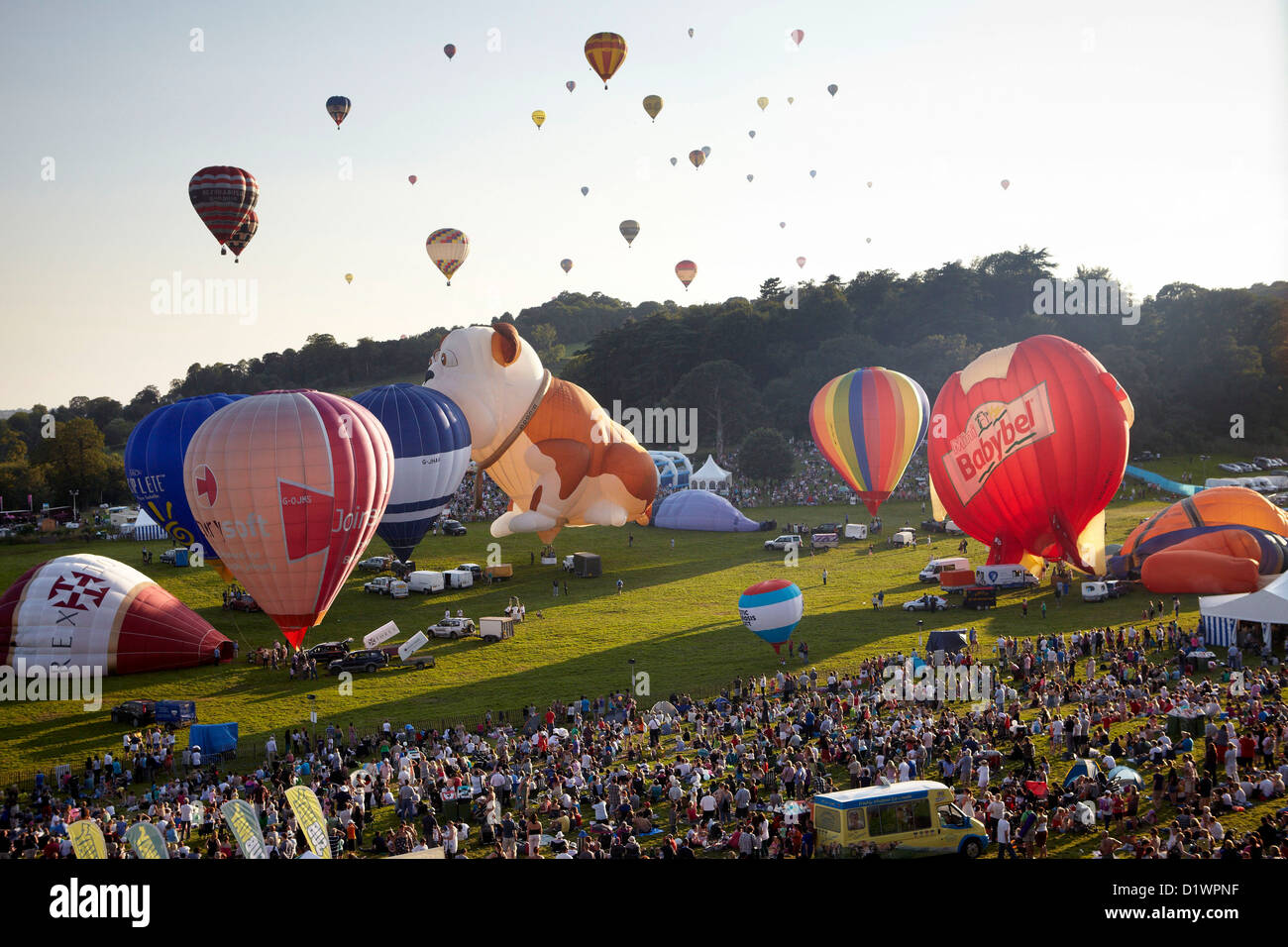 Bristol International Balloon Fiesta Stock Photo Alamy