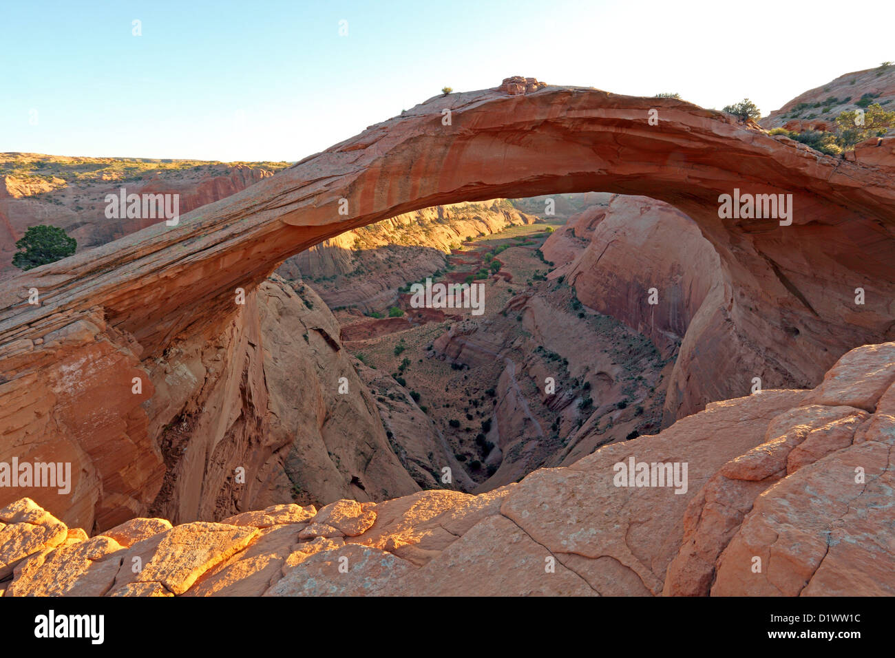 Eggshell Arch, Navajo Reservat, Navajo Reservation, near Kaibito, Arizona, USA Stock Photo Alamy