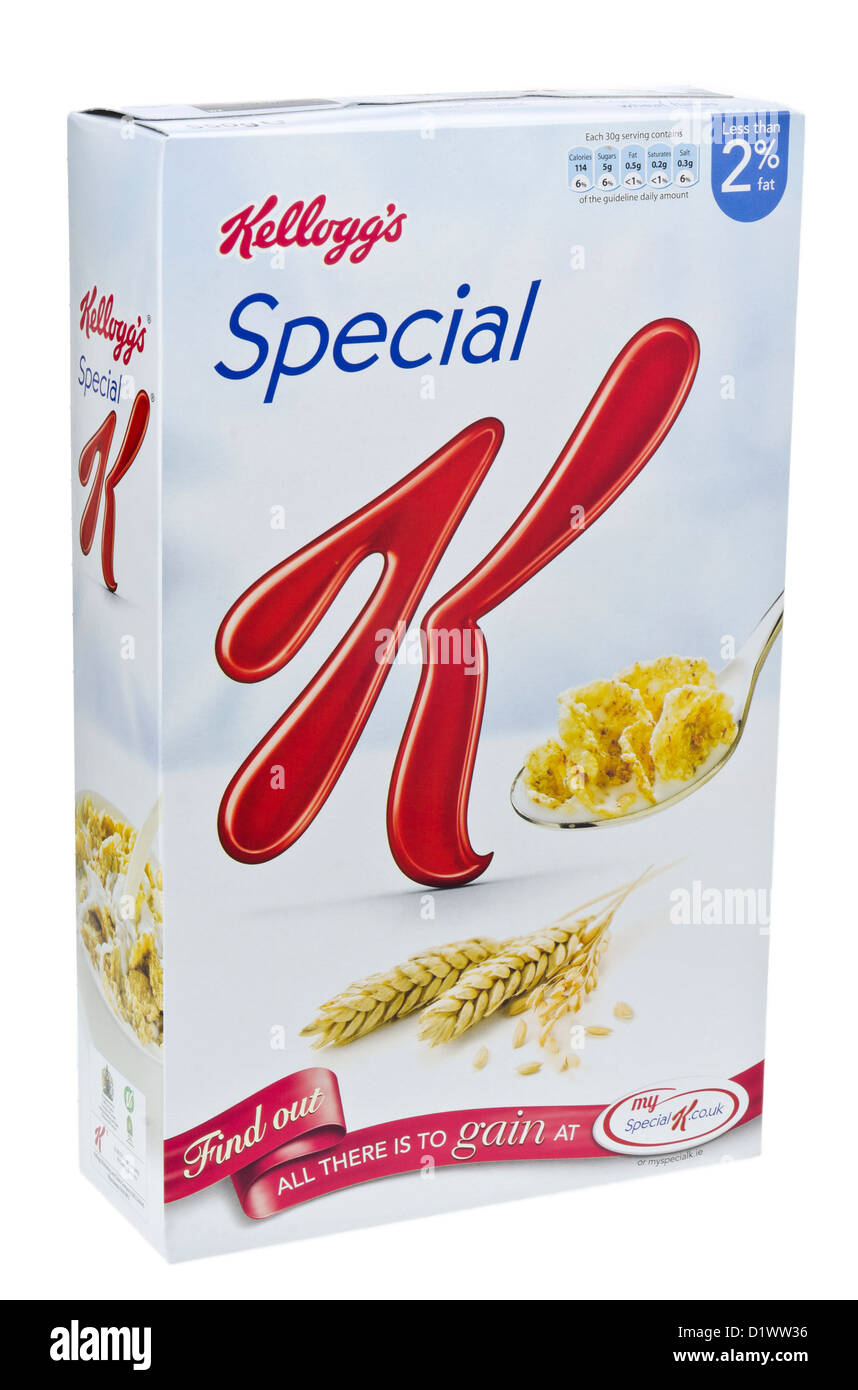 Special k cereal box hi-res stock photography and images - Alamy