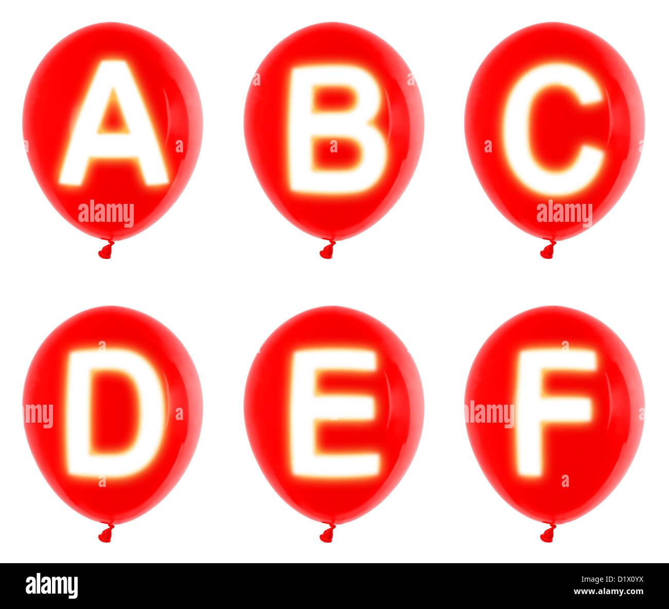 red balloons AF Stock Photo Alamy