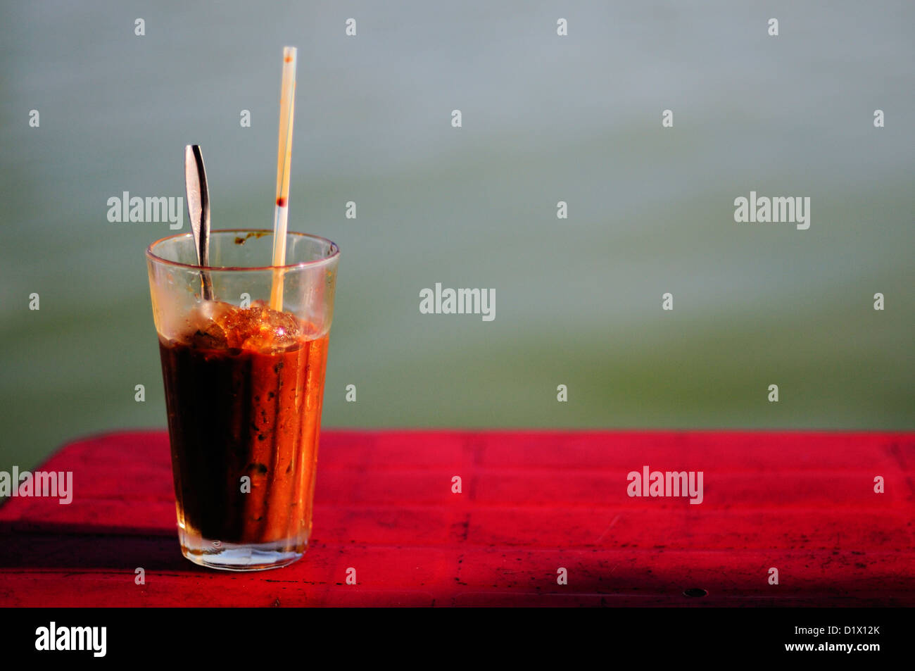 Vietnamese iced coffee Ca phe sua da or cafe sua da Stock Photo Alamy
