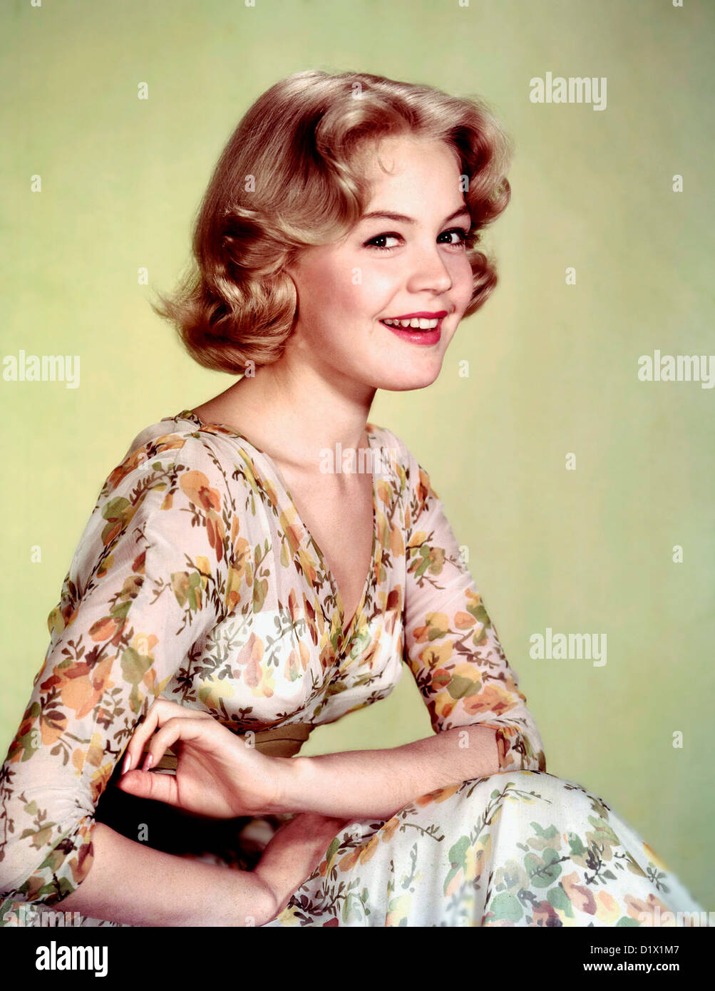 SANDRA DEE (1942-2005) US film actress about 1960 Stock Photo