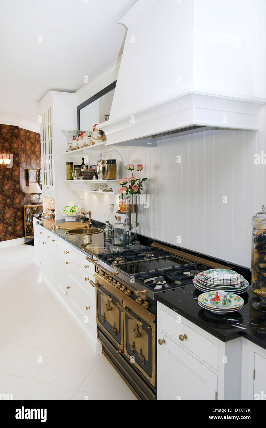 nice interior with furniture and kitchen appliances Stock Photo Alamy