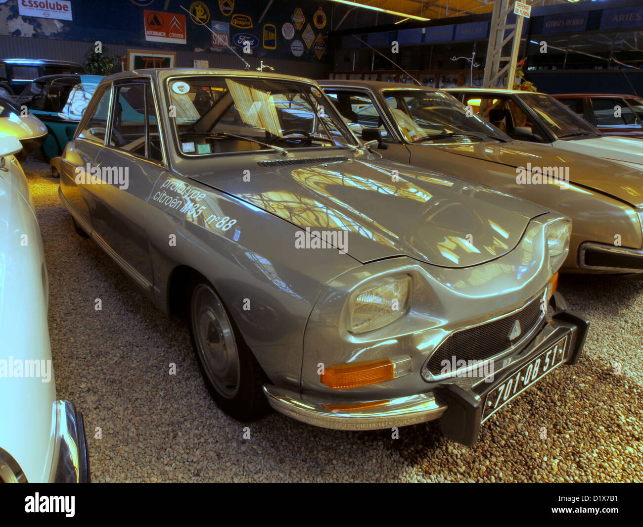 Automobile museum reims champagne 1970 hires stock photography and