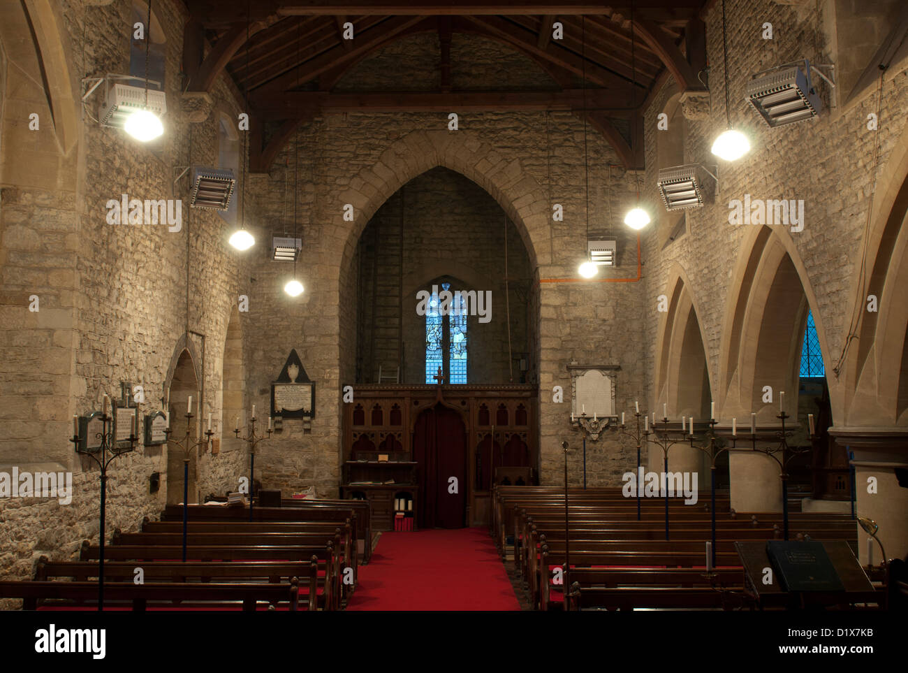 Finmere church oxfordshire interior hires stock photography and images