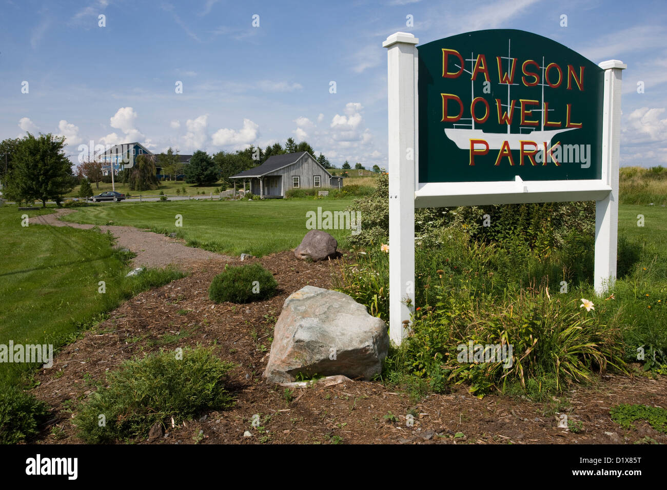 Dawson Dowell Park in the Bay of Fundy, Nova Scotia Stock Photo Alamy