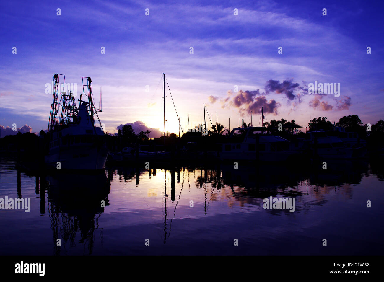 Silhouetted against dawn sky hi-res stock photography and images - Alamy