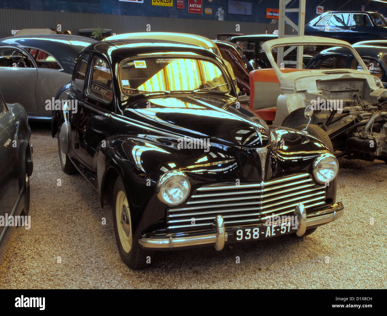 Automobile Museum Reims Champagne 1951 Peugeot 203 Stock Photo Alamy