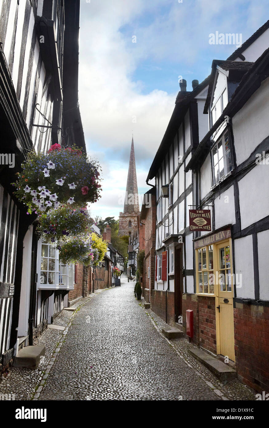 Ledbury Market Town in Herefordshire, England Stock Photo Alamy