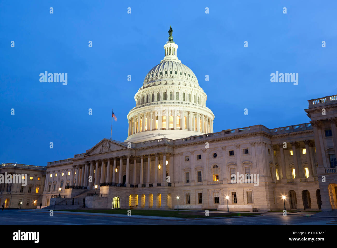 U.S. Capitol Building, Washington, DC USA Stock Photo