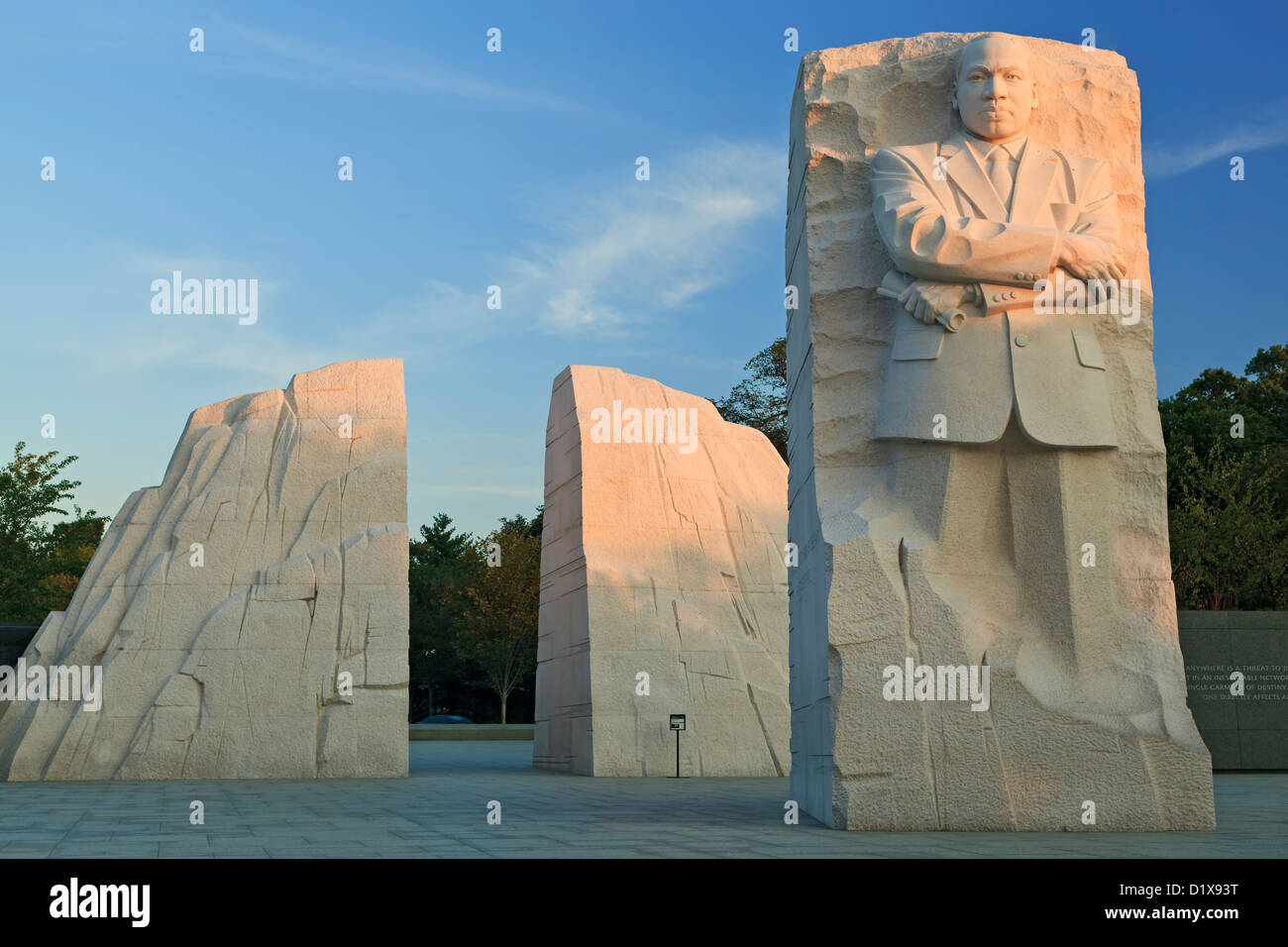 Martin Luther King, Jr. Memorial, Washington, DC USA Stock Photo