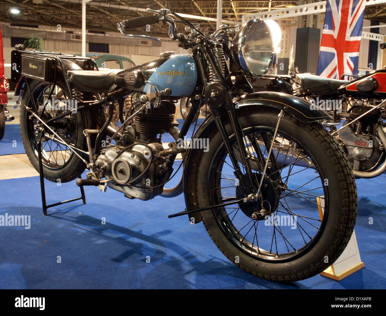 Vintage Peugeot Motorcycle