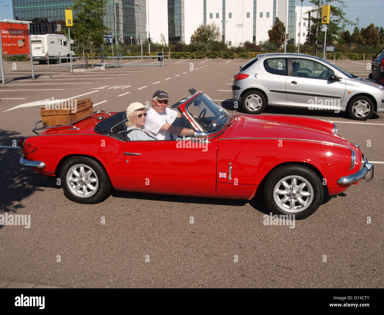Classic Car Meeting Haarlem Triumph Spitfire Mk Iii Stock Photo