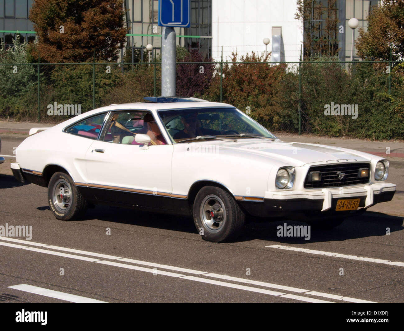 Classic Car Meeting Haarlem Ford Mustang II 2+2 Stock Photo