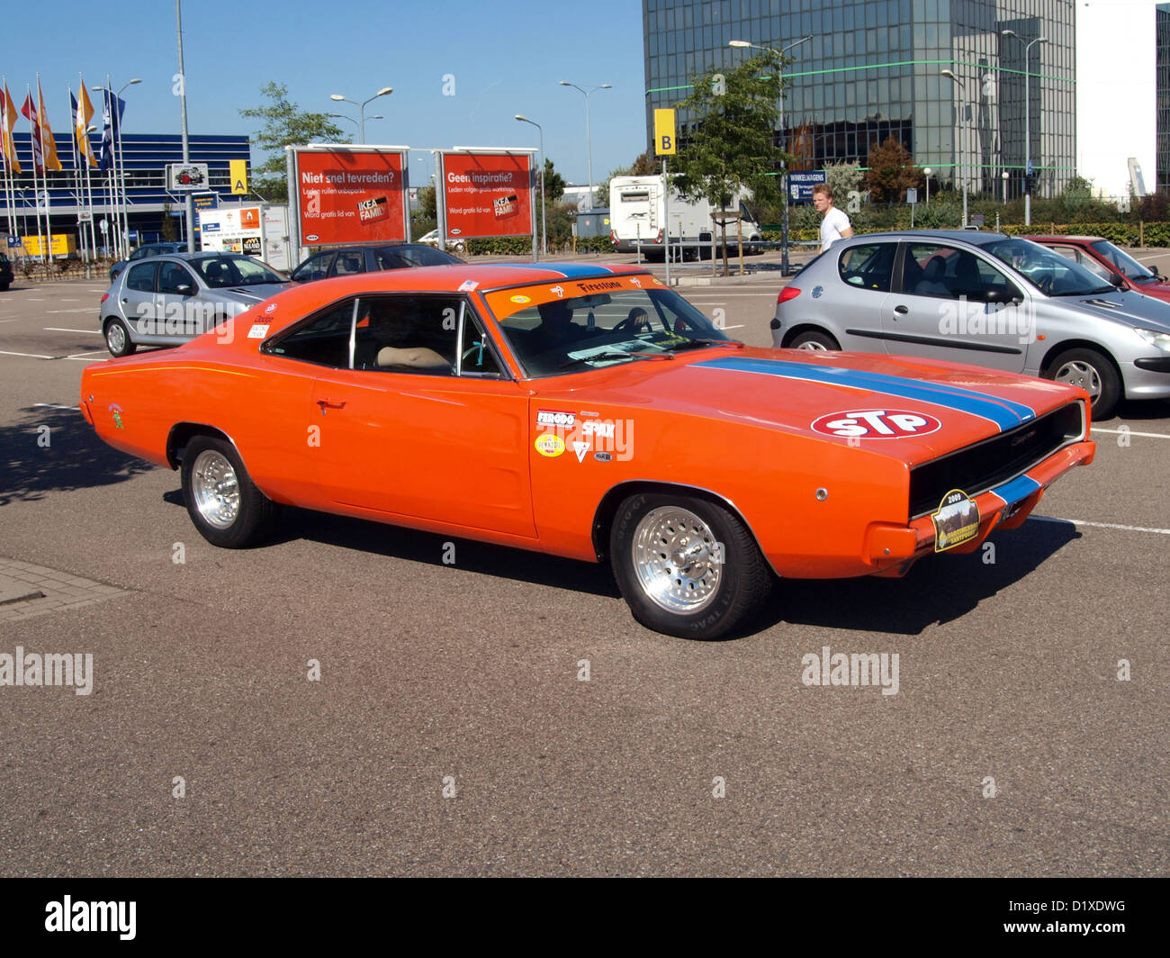 Classic Car Meeting Haarlem Dodge XP29 Charger Stock Photo