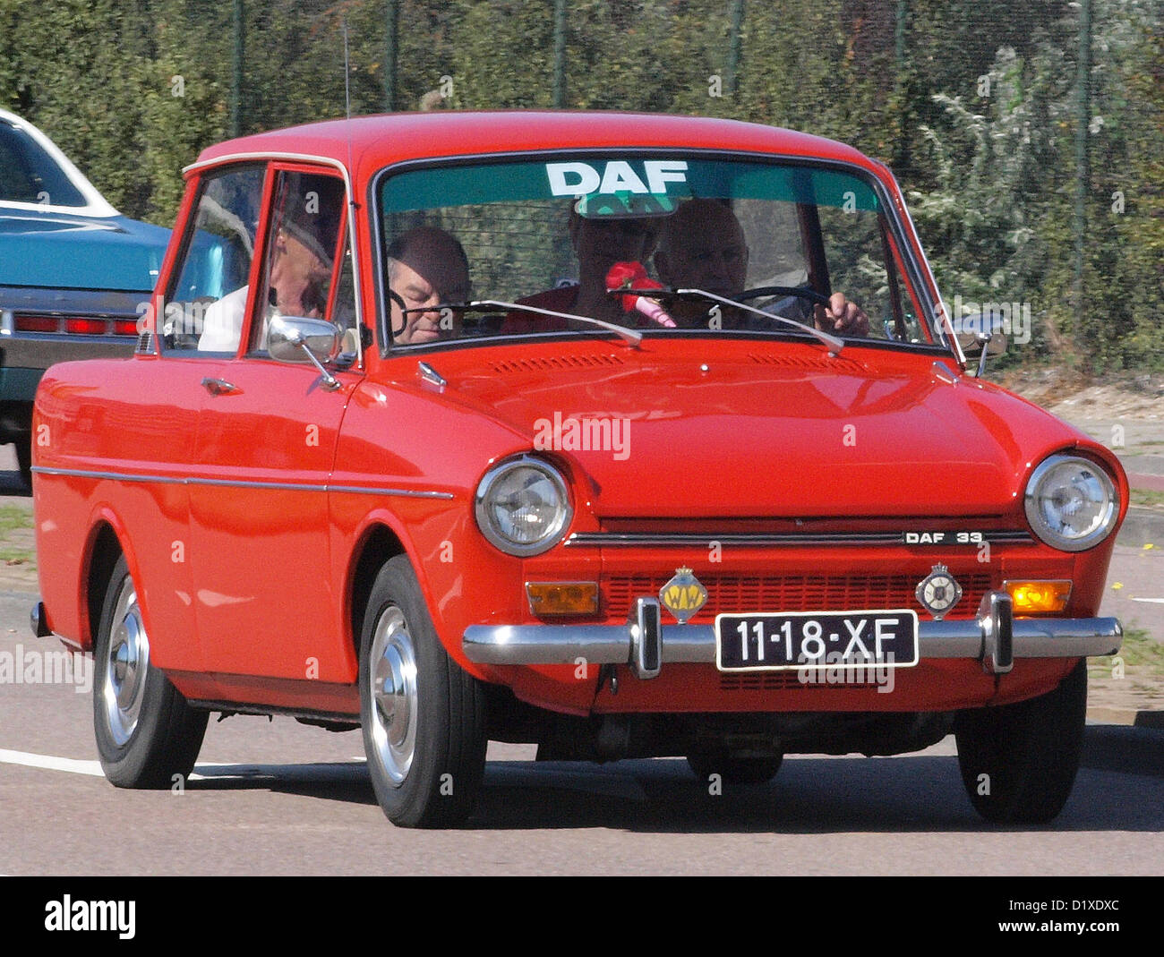 Classic Car Meeting Haarlem DAF 33 Stock Photo Alamy