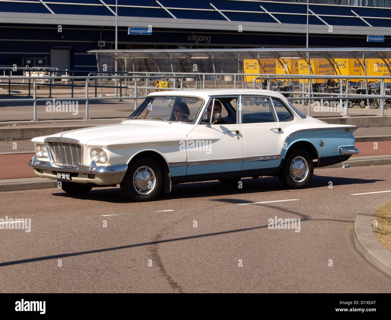 Classic Car Meeting Haarlem Chrysler Valiant Stock Photo Alamy