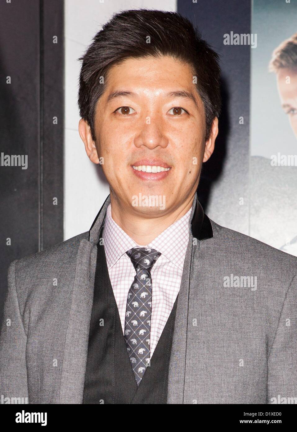 Dan Lin at arrivals for GANGSTER SQUAD Premiere, Grauman's Chinese Theatre, Los Angeles, CA January 7, 2013. Photo By: Emiley Schweich/Everett Collection Stock Photo