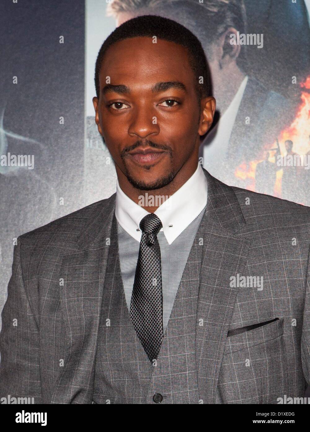 Anthony Mackie at arrivals for GANGSTER SQUAD Premiere, Grauman's ...