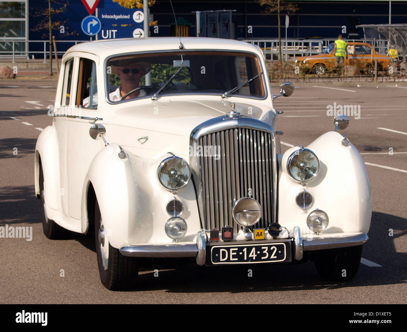 Classic Car Meeting Haarlem Bentley MK VI Stock Photo Alamy