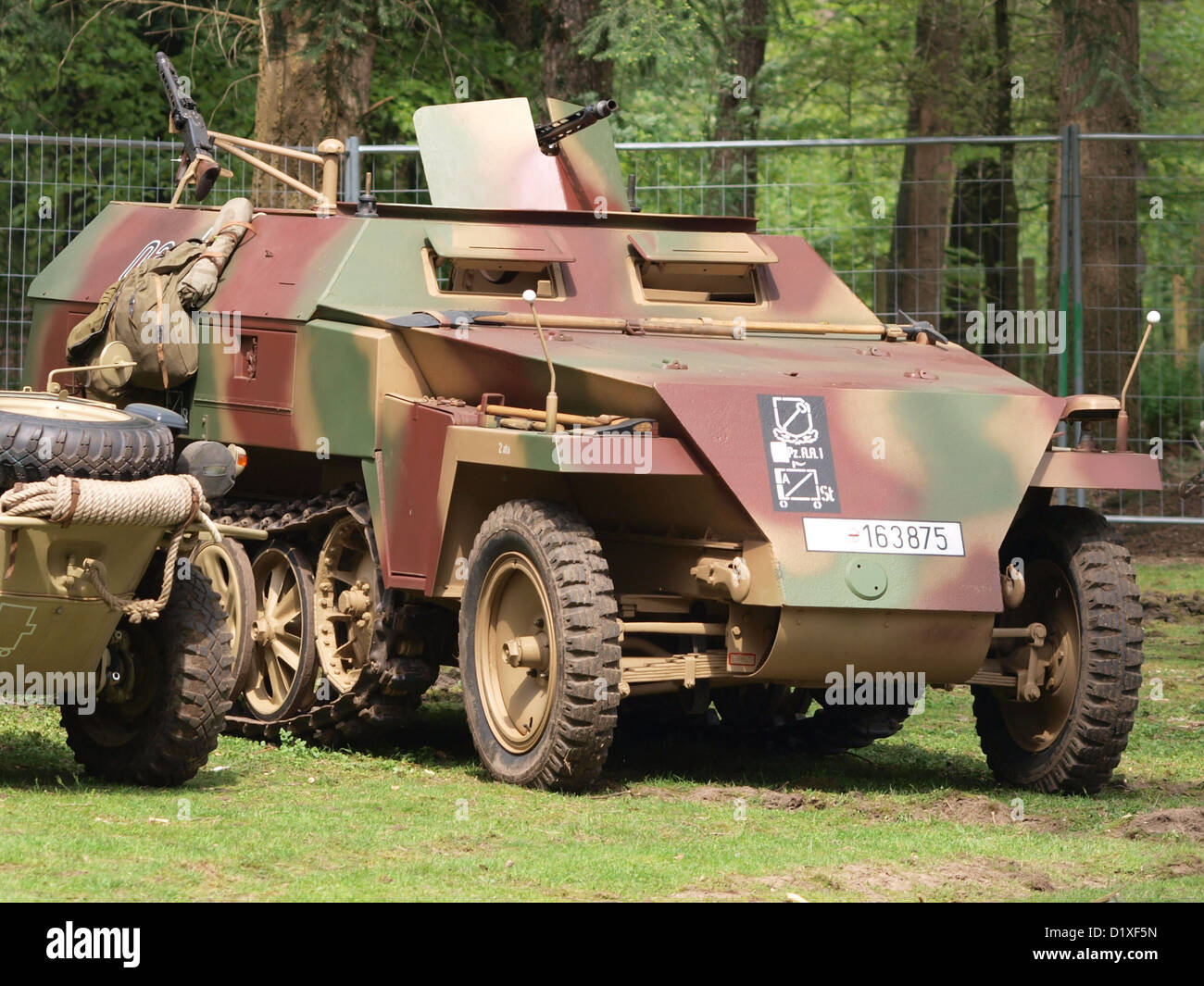 German Hanomag (SdKfz 251/7) halftrack Stock Photo Alamy