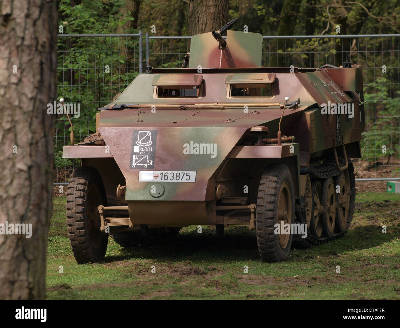 German Hanomag (SdKfz 251/7) halftrack Stock Photo Alamy