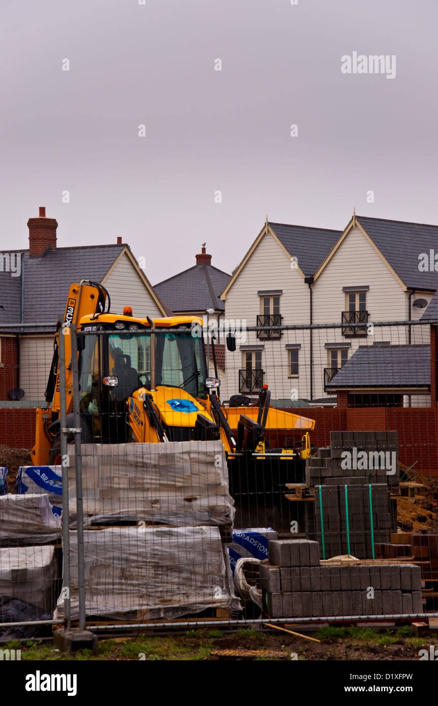 New housing development executive homes Stock Photo Alamy