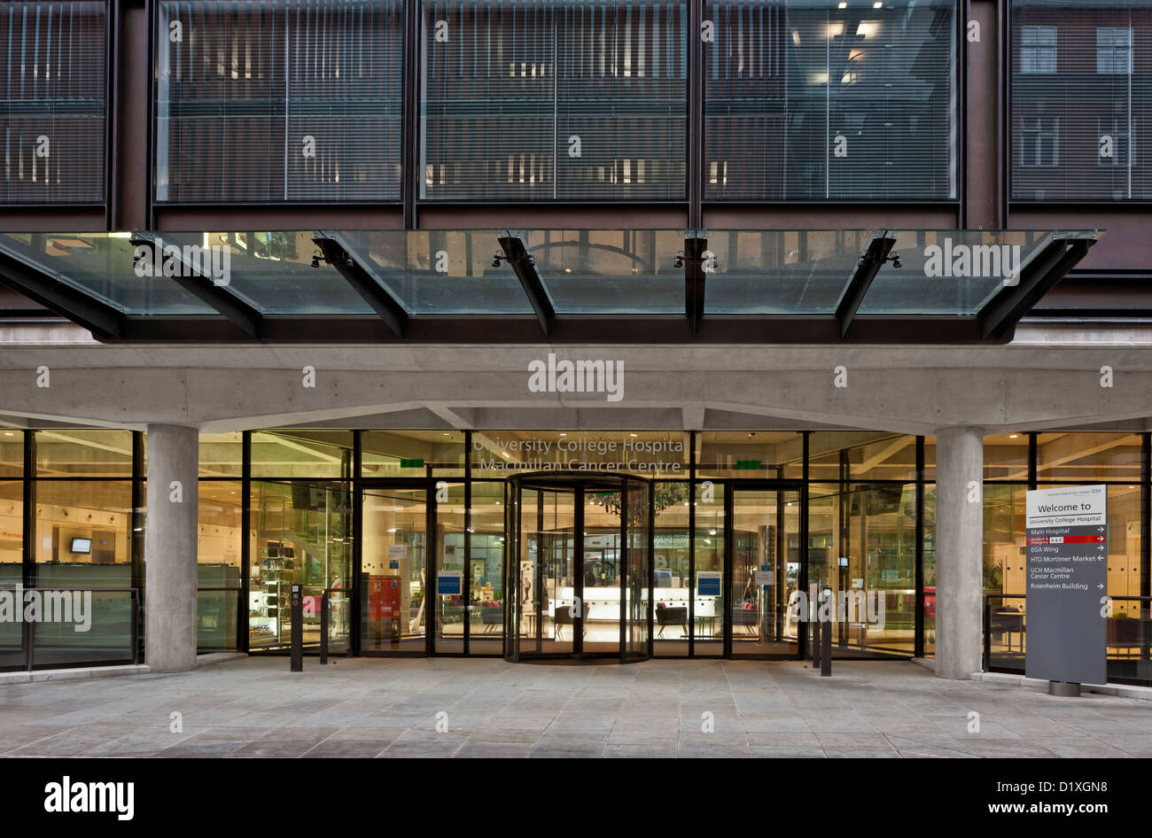 UCH Macmillan Cancer Centre, London, United Kingdom. Architect Hopkins Architects Partnership