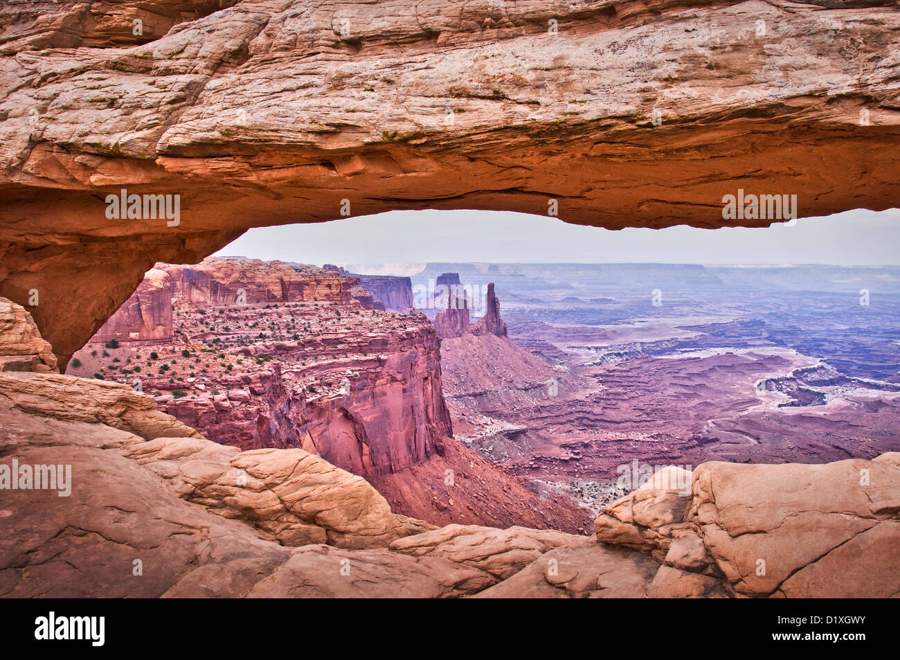 Mesa arch - Canyonlands national park, Utah, USA Stock Photo