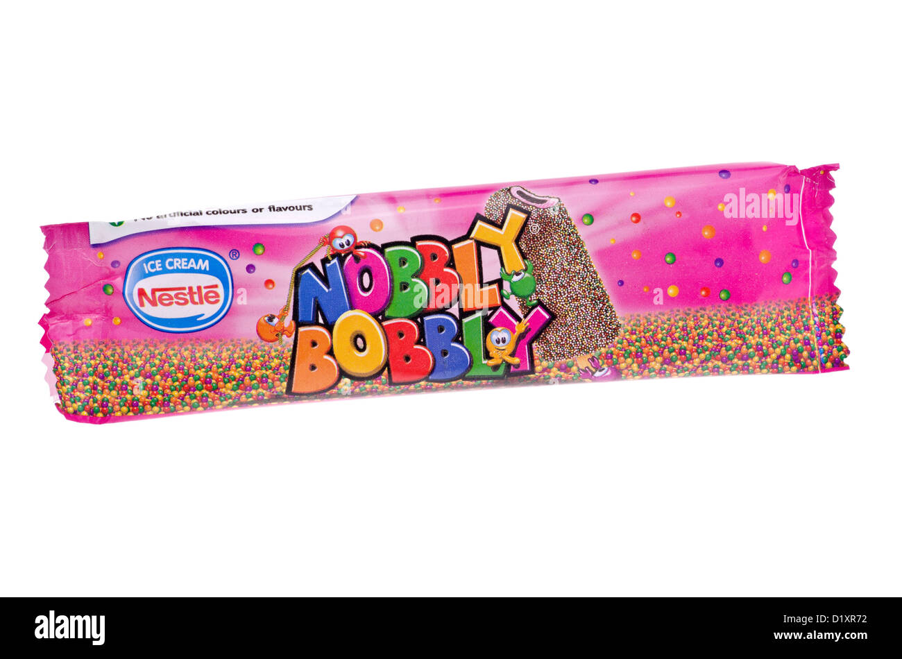 Nestle Nobbly Bobbly Ice Cream Lolly. Stock Photo
