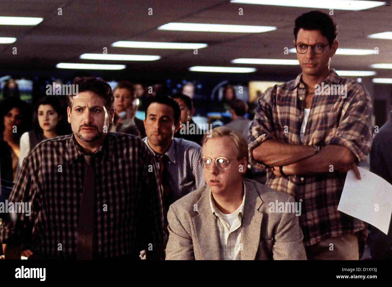 Independence Day  Independence Day  Marty (Harvey Fierstein,l), Levinson (Jeff Goldblum,r) *** Local Caption *** 1996 FOX , Stock Photo
