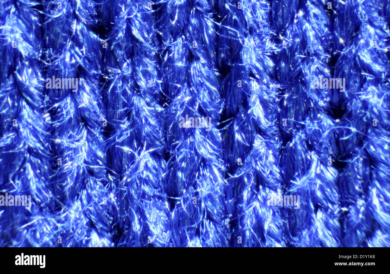 Blue Microfiber Texture in microscope, background Stock Photo - Alamy