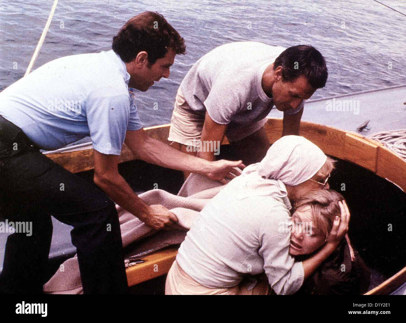 Der Weisse Hai 2  Jaws Ii  ?, Roy Scheider, Lorraine Gary, Cindy Grover Polizeichef Brody (Roy Scheider,2vl) und seine Frau Stock Photo