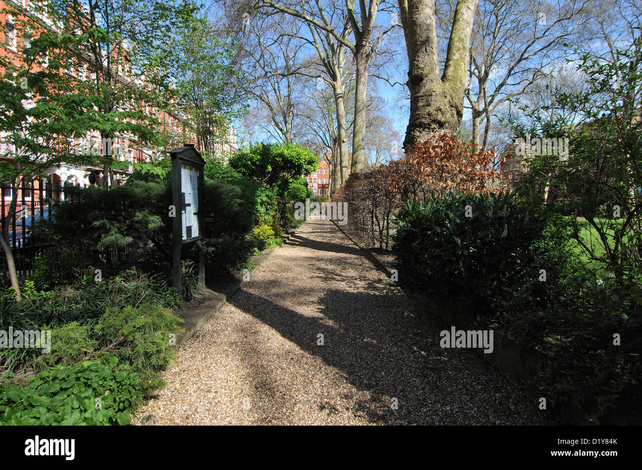 Bramham Gardens Earls Court London Stock Photo Alamy
