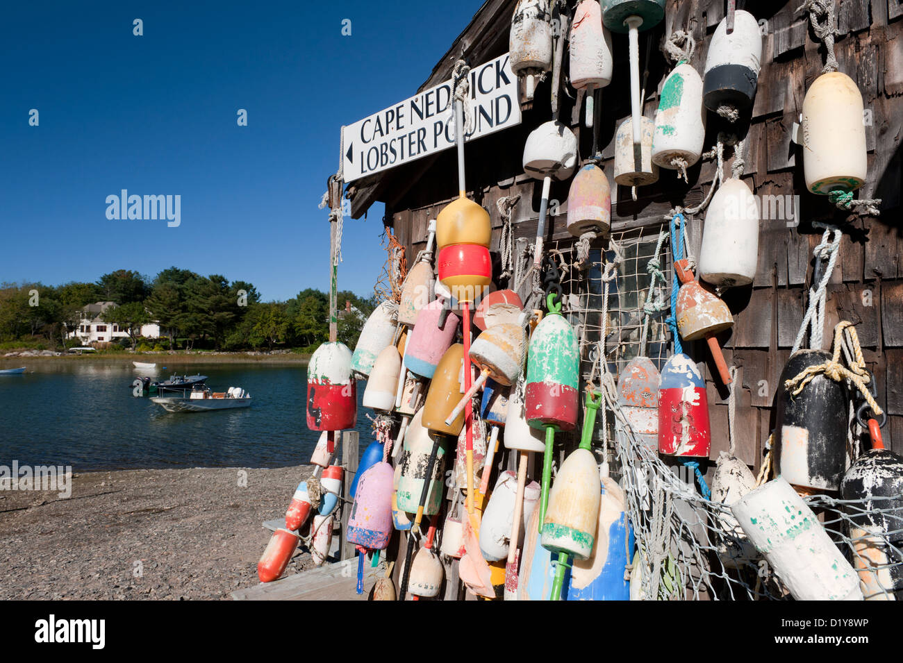 Cape Neddick Lobster Pound, formerly called Russel's Lobsters, between