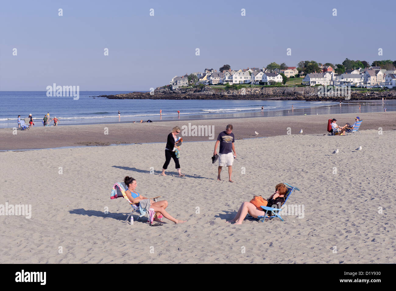 Short Sands Beach, York, Maine, USA Stock Photo Alamy