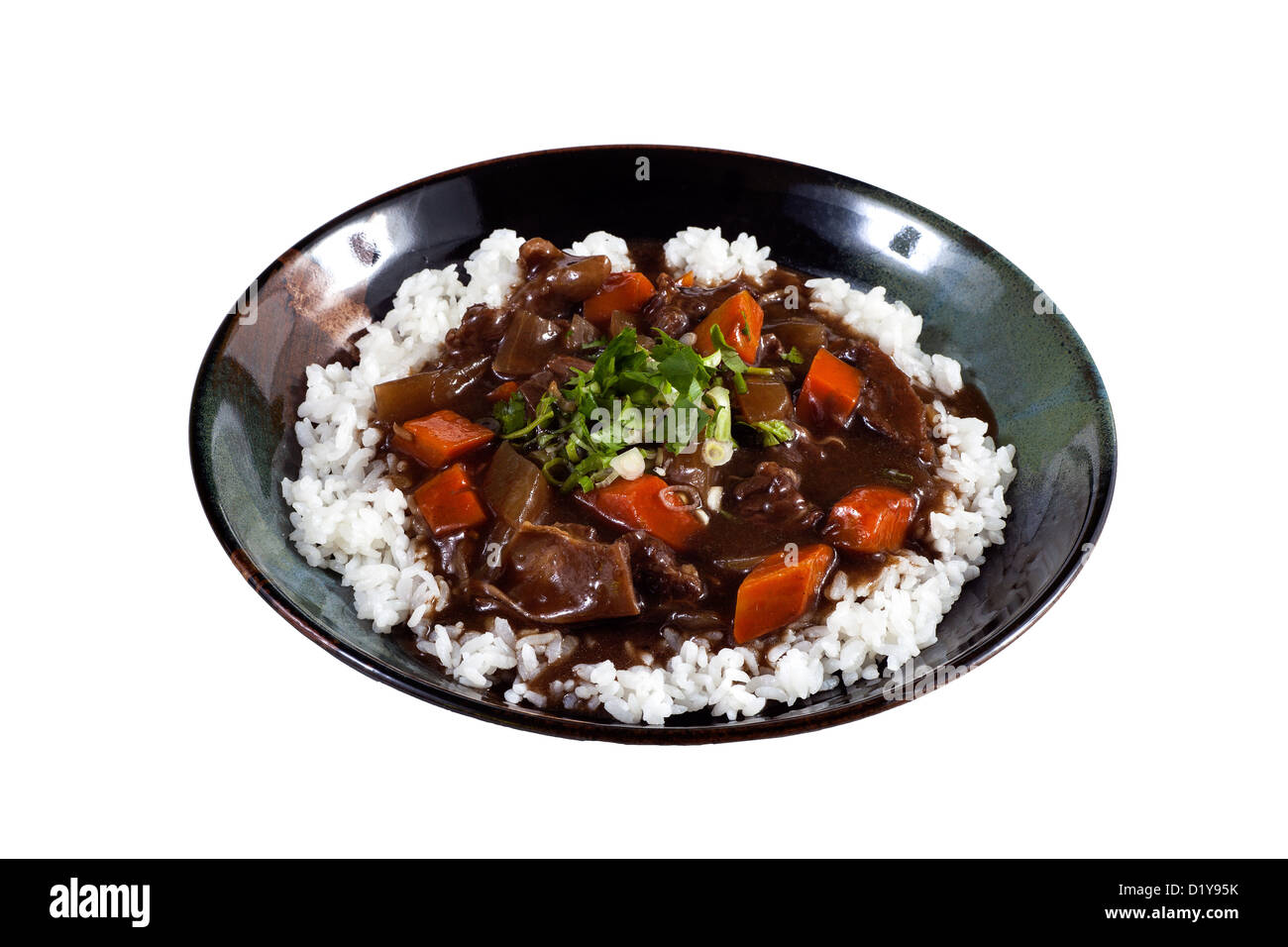 beef rice for adv or others purpose use Stock Photo