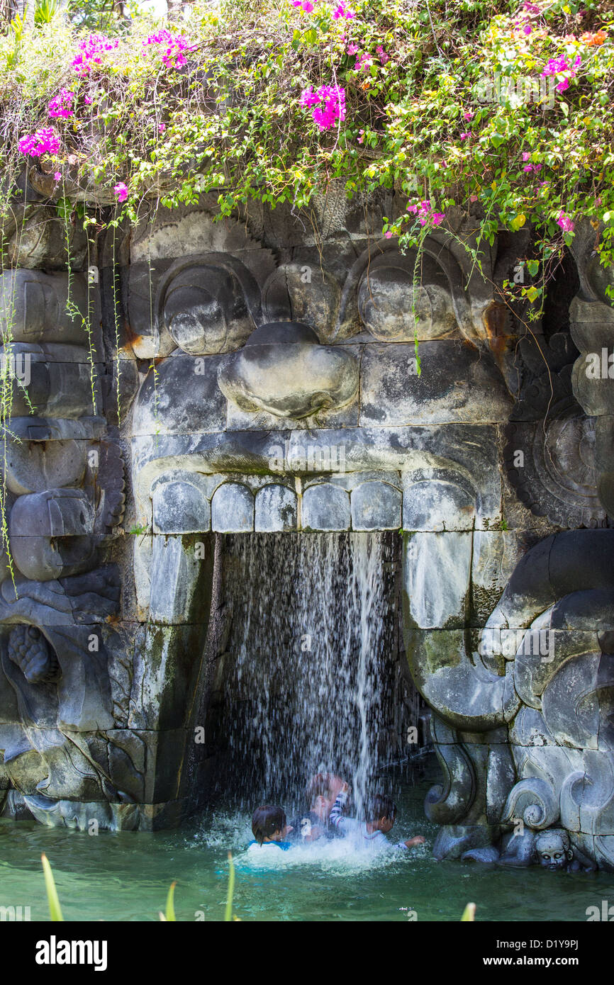 Swimming pool at the Hyatt Regency Sanur, Bali, Indonesia Stock Photo
