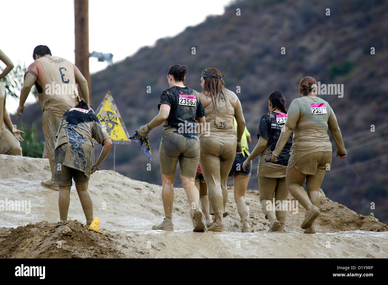 Southern California Mud Race Stock Photo Alamy