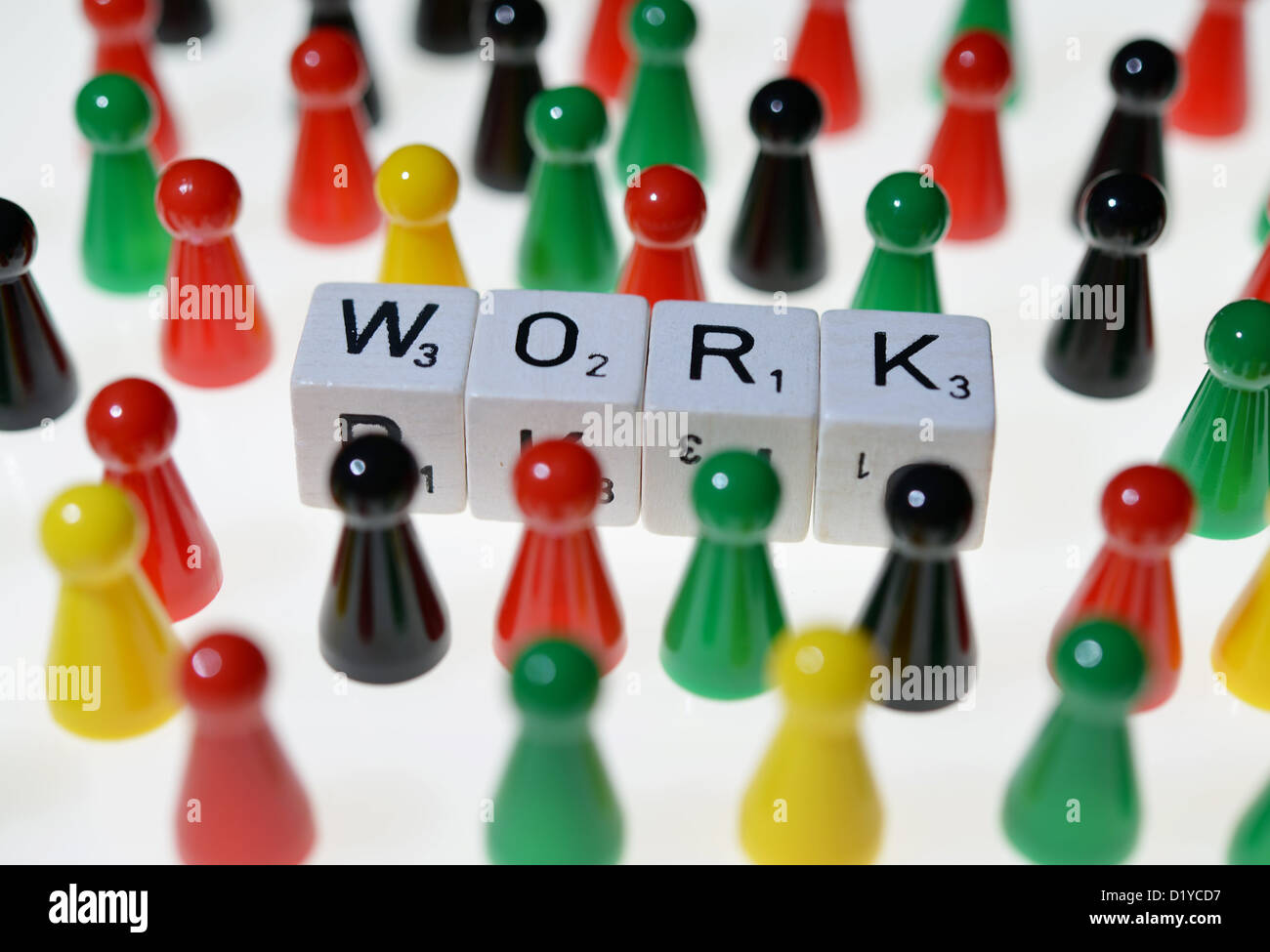 Symbolic picture - employment. Photo: Frank May Stock Photo