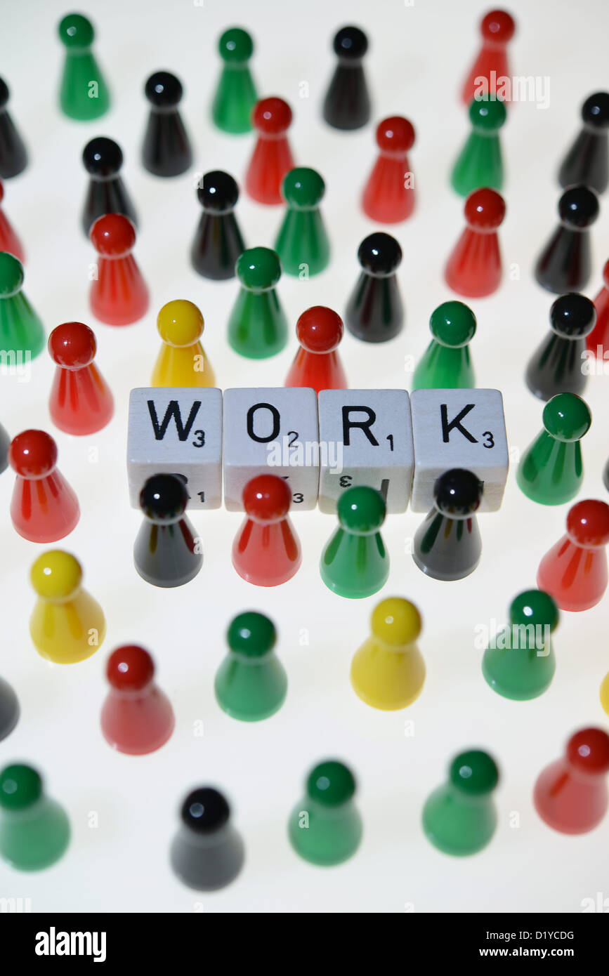 Symbolic picture - employment. Photo: Frank May Stock Photo