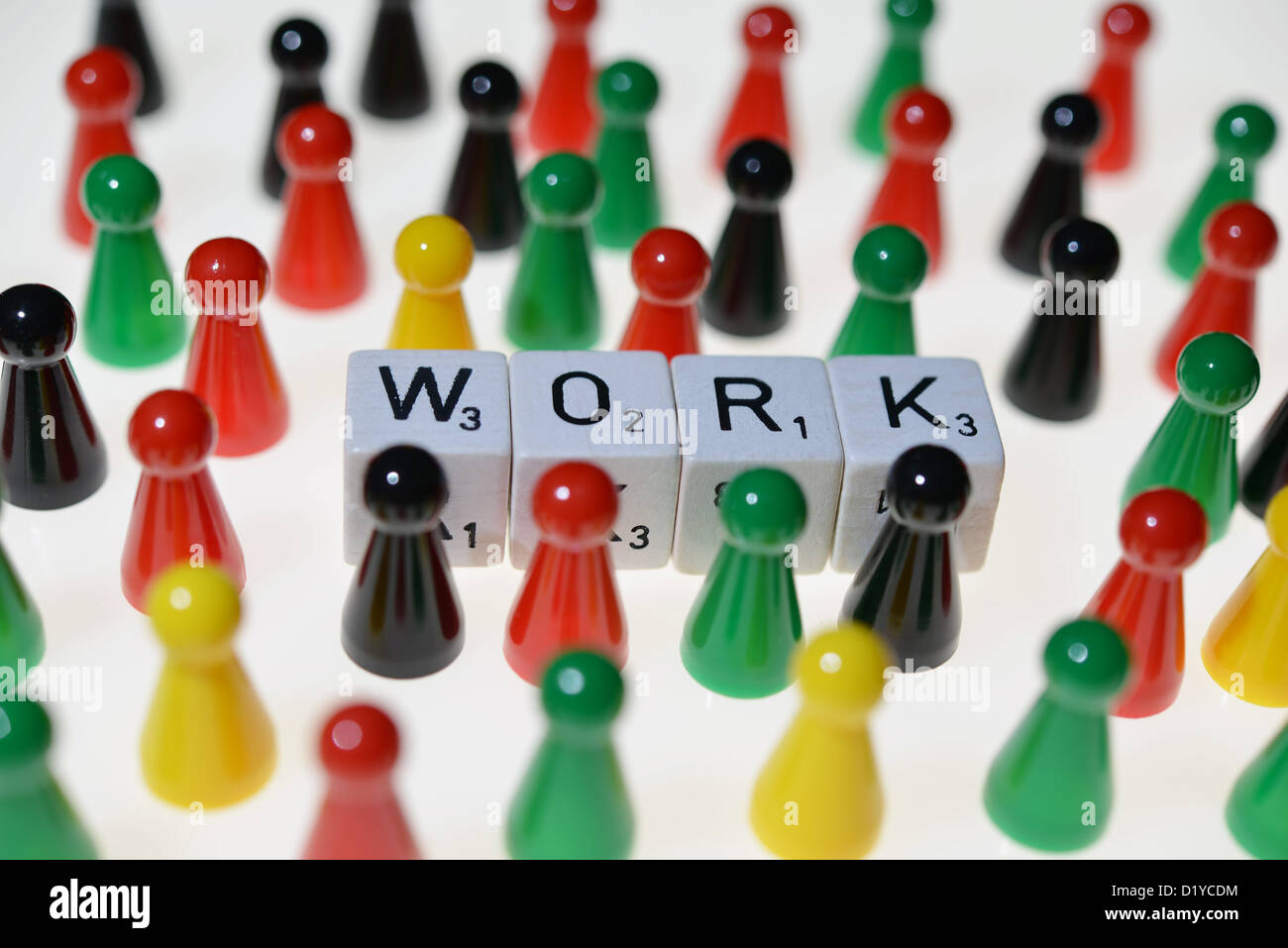 Symbolic picture - employment. Photo: Frank May Stock Photo