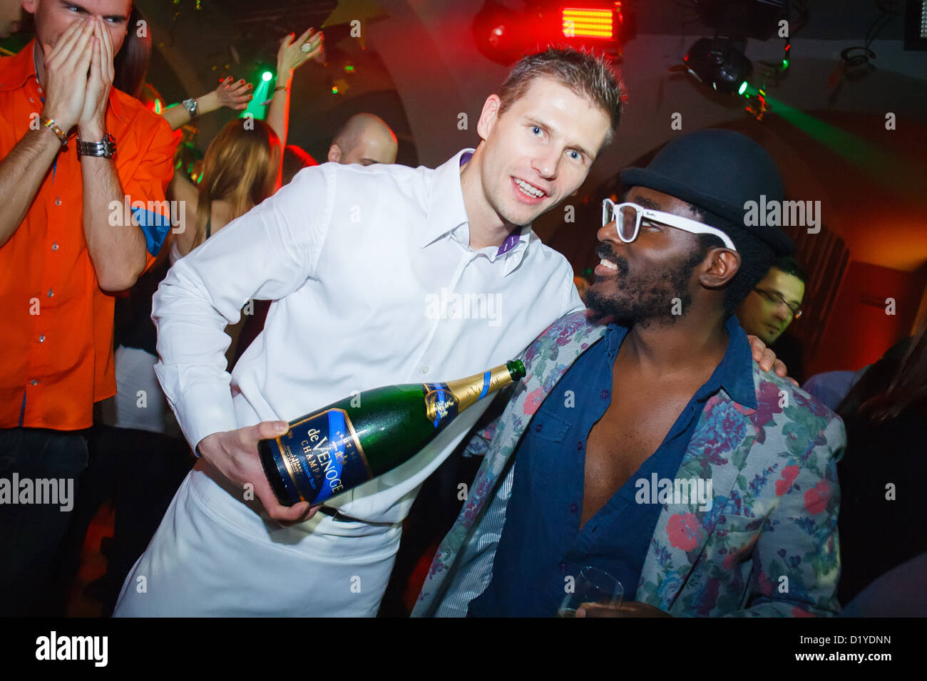 Singer of band Black Eyed Peas celebrated New Year's Eve Prague's bar