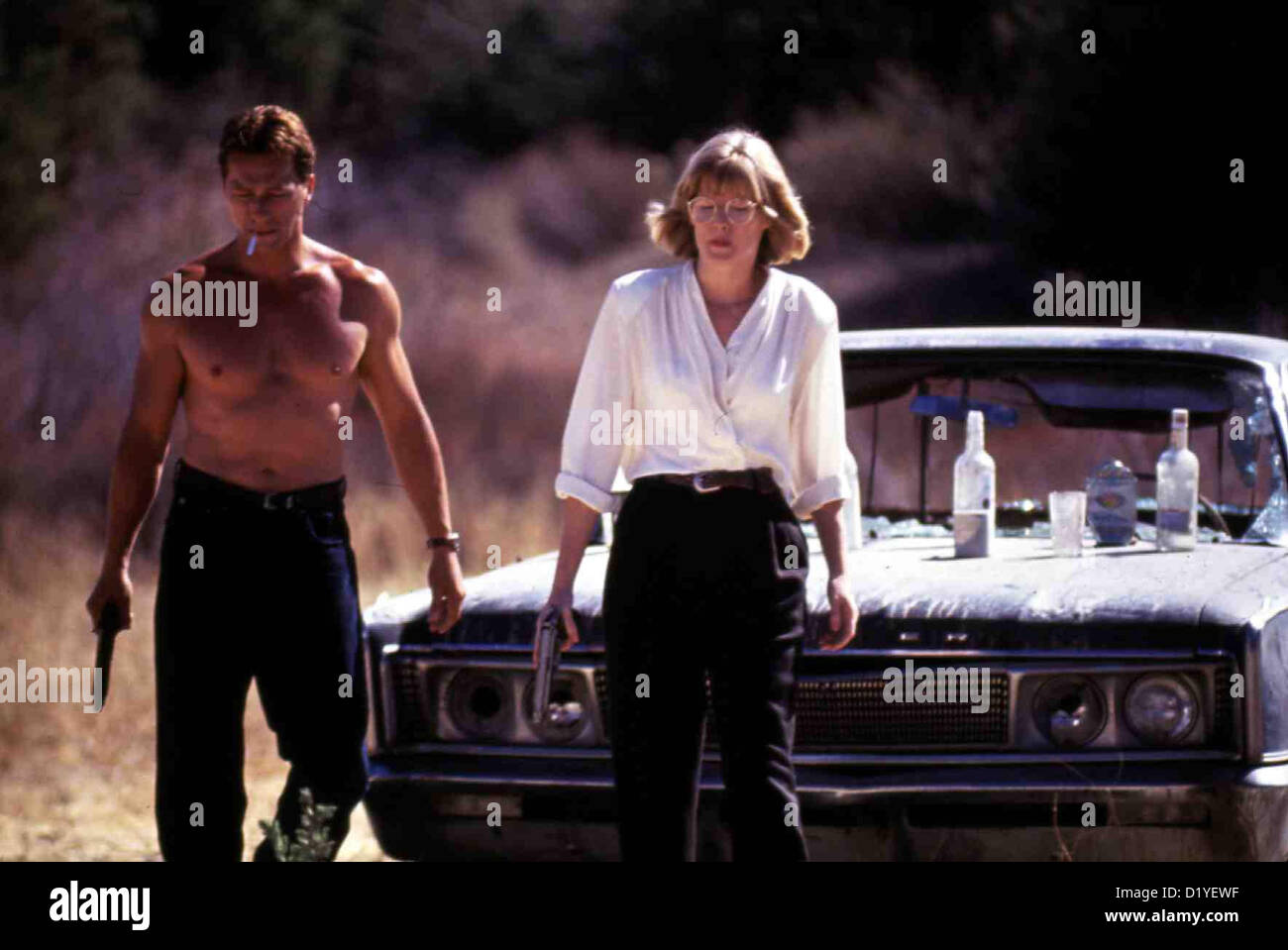 Last Man Standing   Last Man Standing   Jeff Wincott, Jillian McWhirter *** Local Caption *** 1996  New Line Cinema Stock Photo