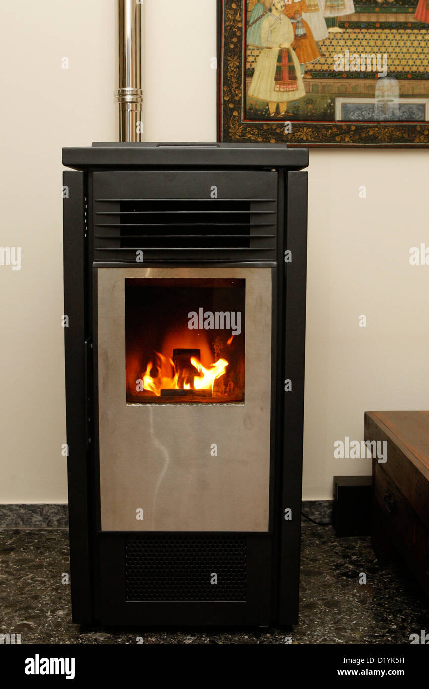 Pellet stove hires stock photography and images Alamy