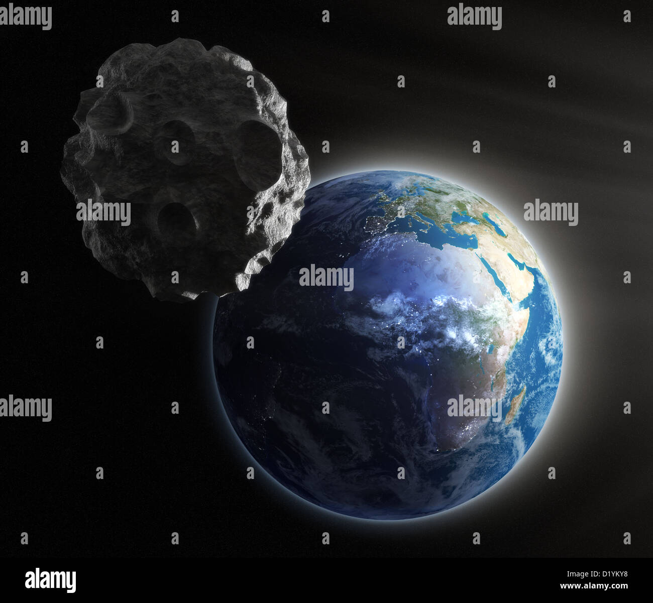 Asteroid on earth Clearance