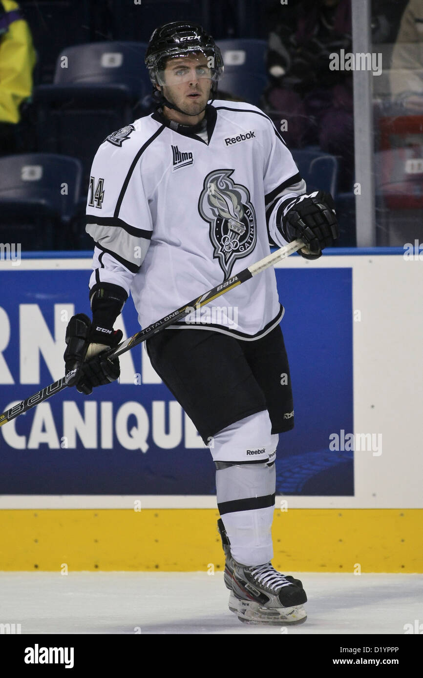 qmjhl lhjmq hockey profile photo on gatineau olympiques anthony cortese stock photo alamy