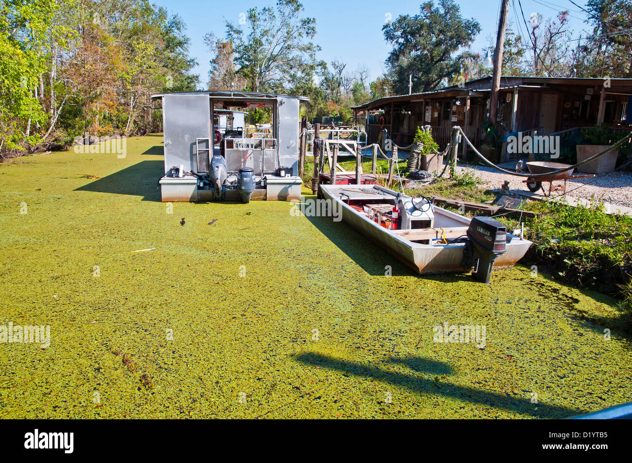 The tour boats, Jean Lafitte National Historical Park and Preserve